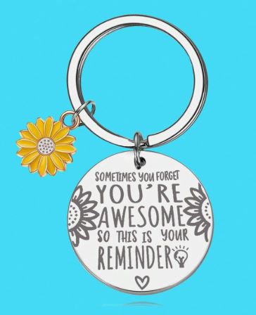 You're Awesome π» Keychain