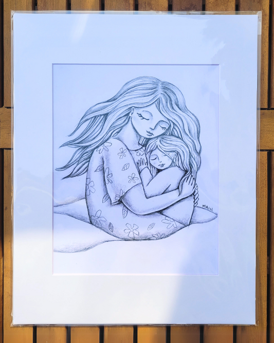 A Mother's Love ❤ Matted Print