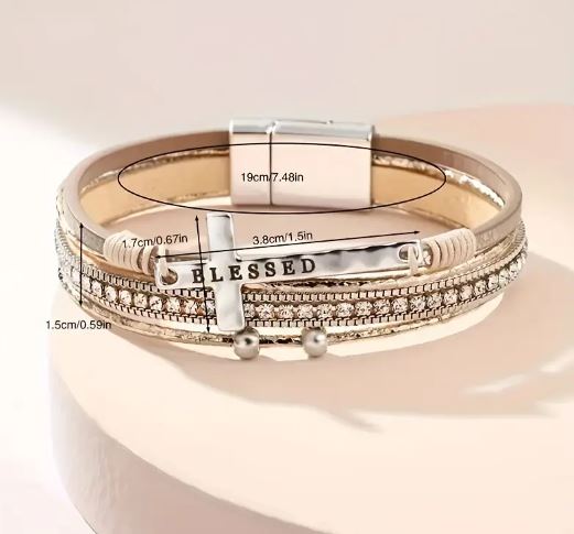 Blessed Bracelet ✝ Silver or Gold