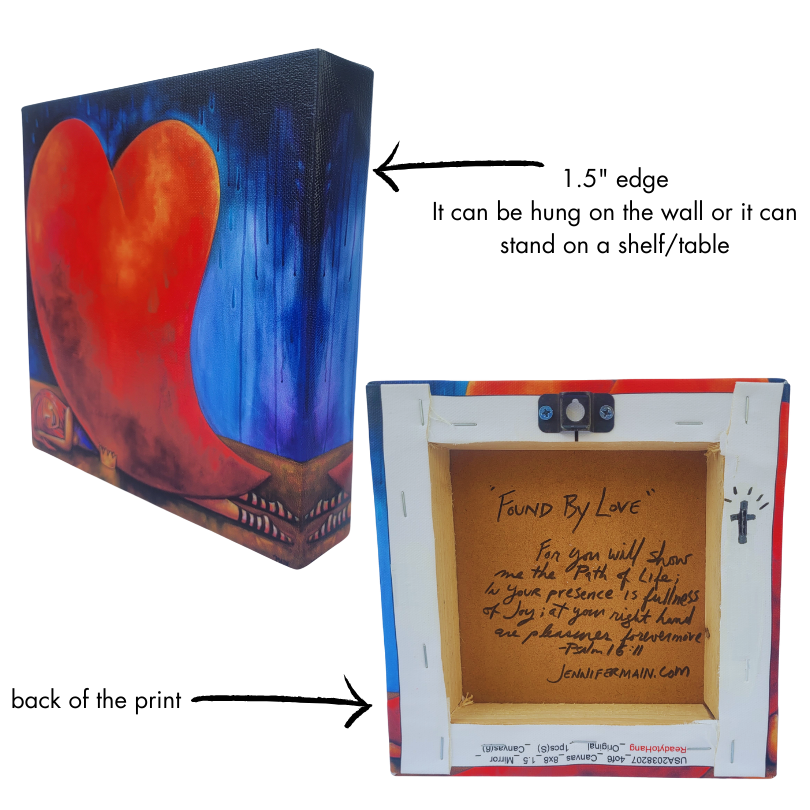 Found By Love | Canvas Prints
