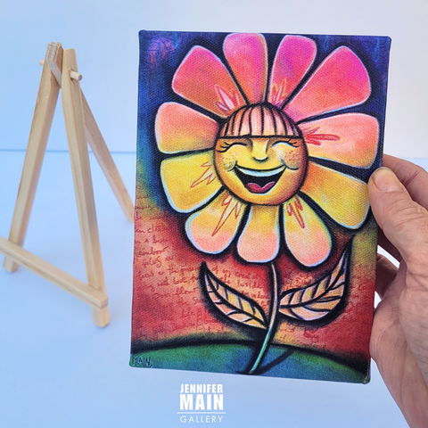 Mini Masterpiece | 'Happy Flower'