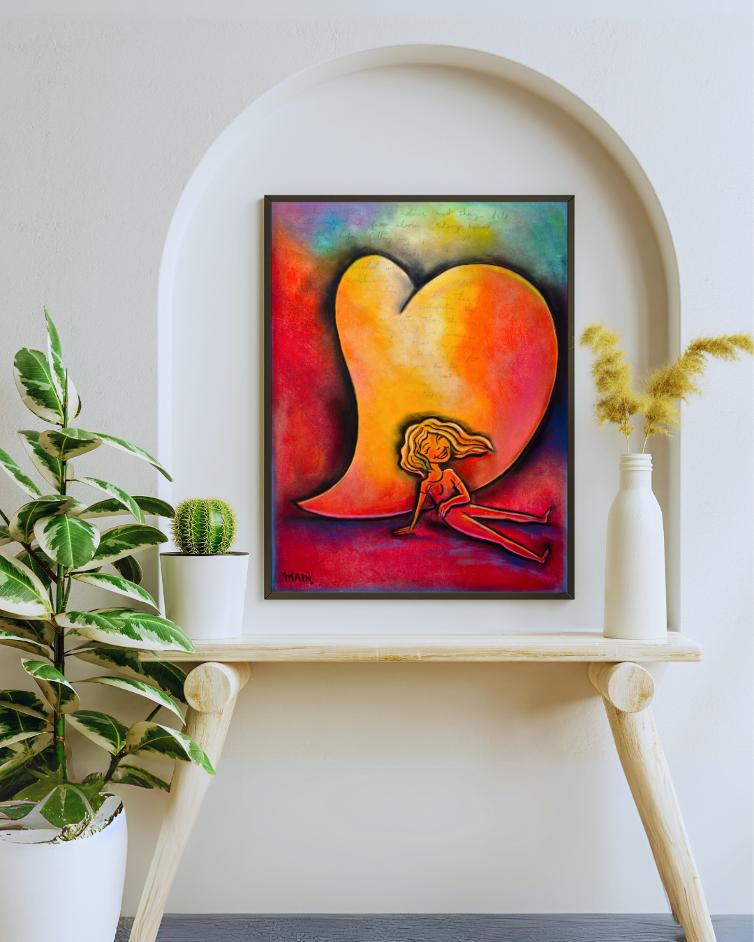 Raptured In Bliss | Canvas Prints