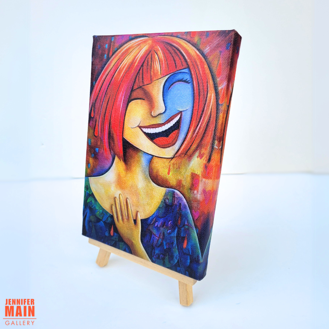 Mini Masterpiece | 'She Laughs Without Fear'