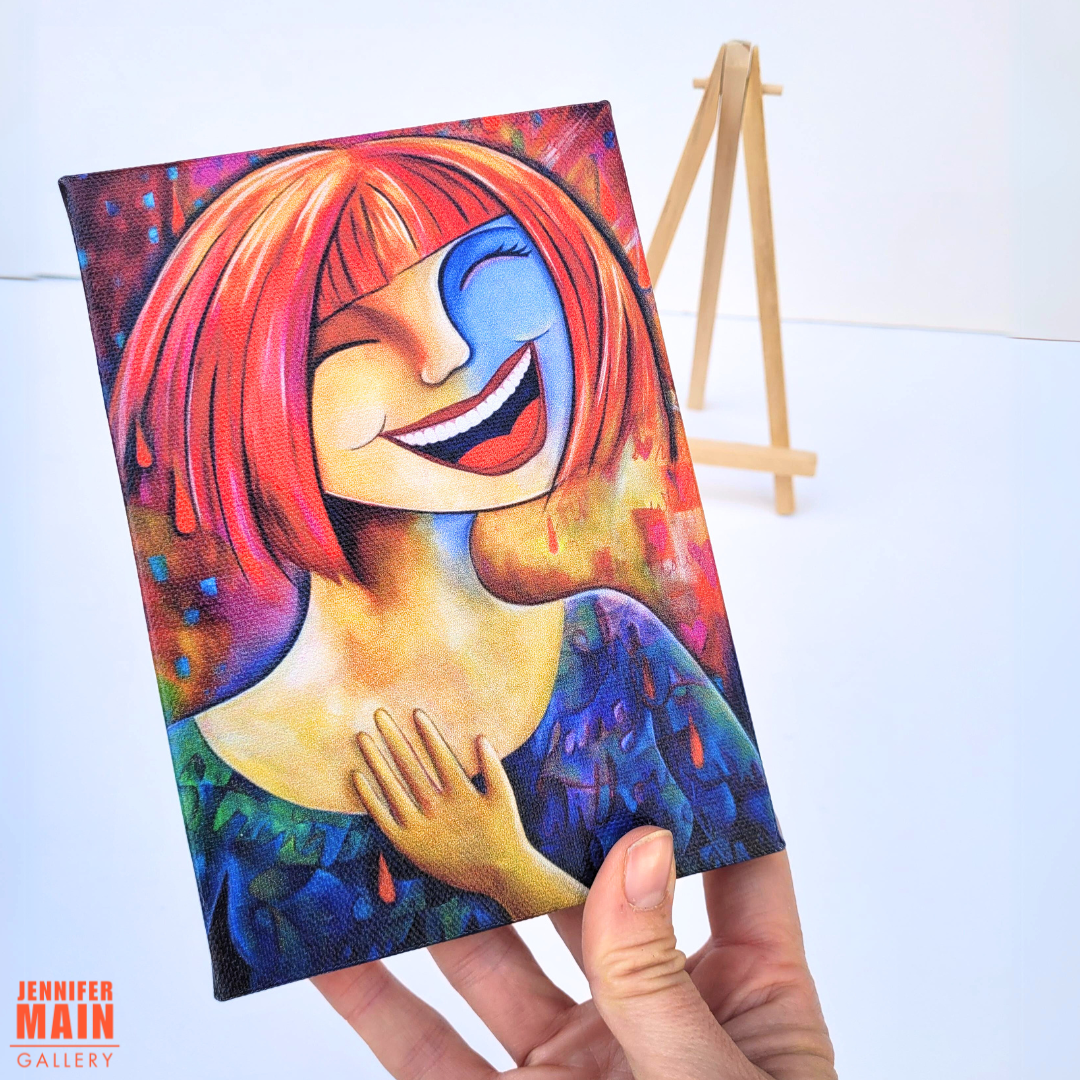 Mini Masterpiece | 'She Laughs Without Fear'