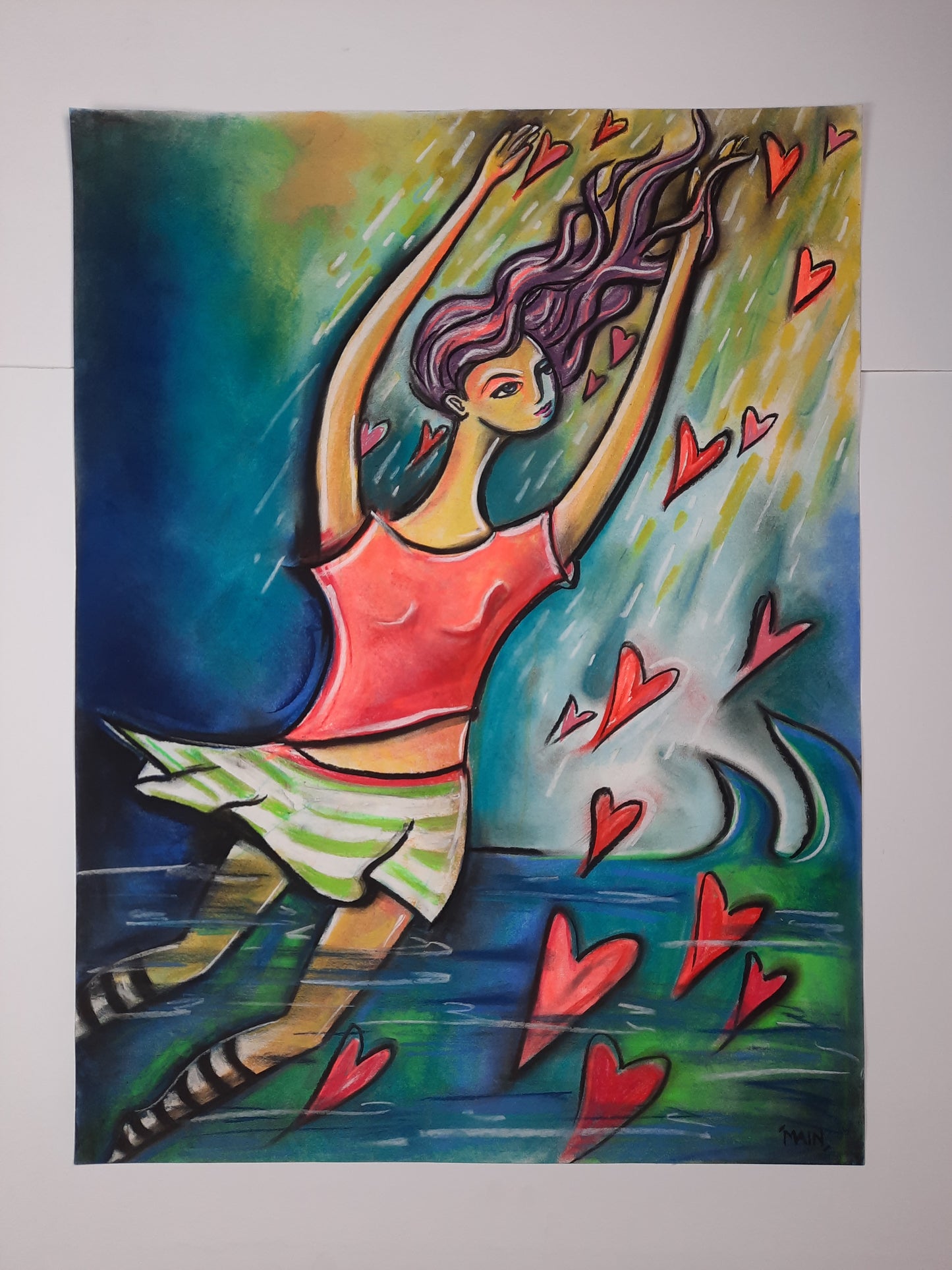 Out of the Depths | 18x24 Original