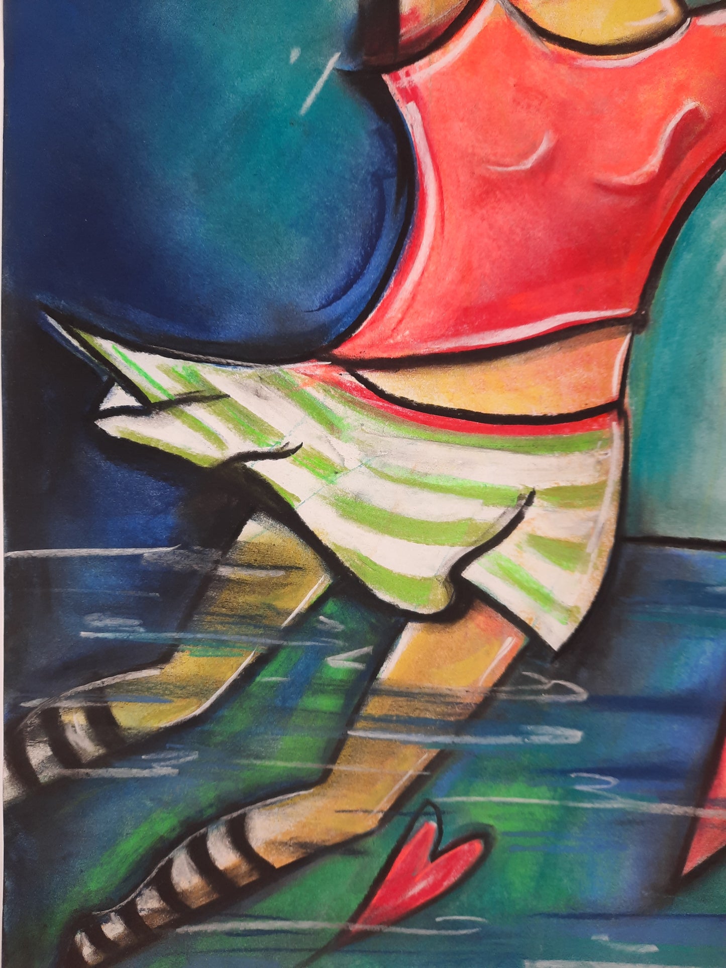 Out of the Depths | 18x24 Original