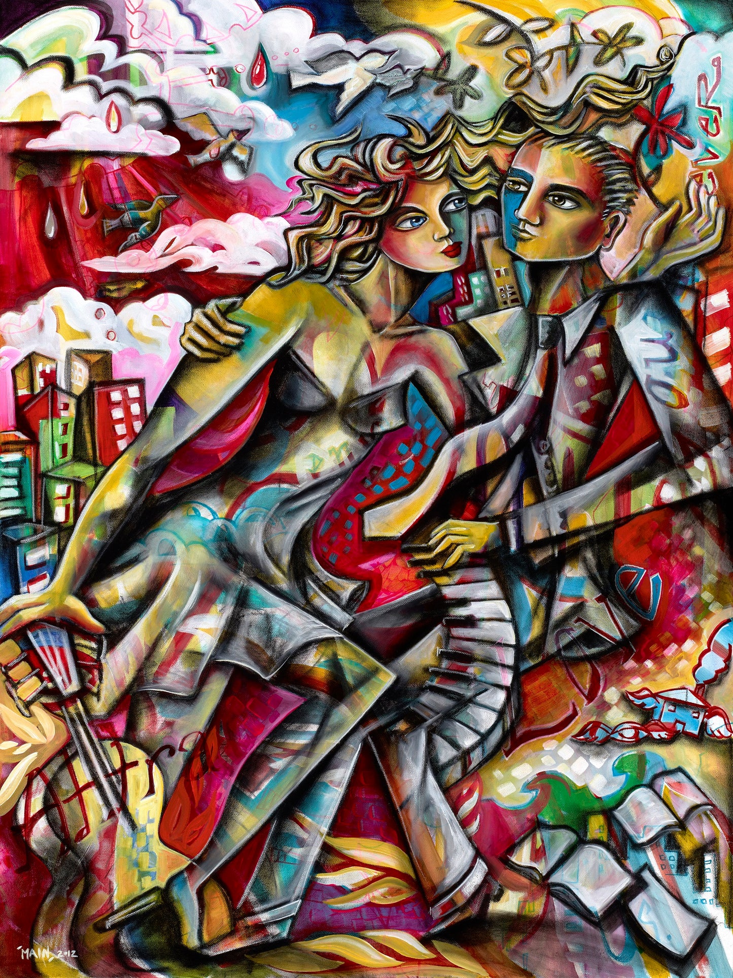 Attraction | Giclée Canvas Prints