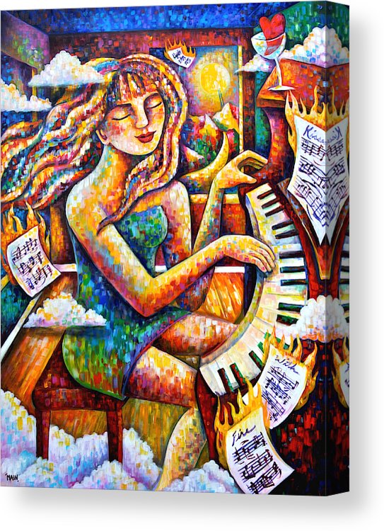 Kissed With Fire | Giclée Canvas Print