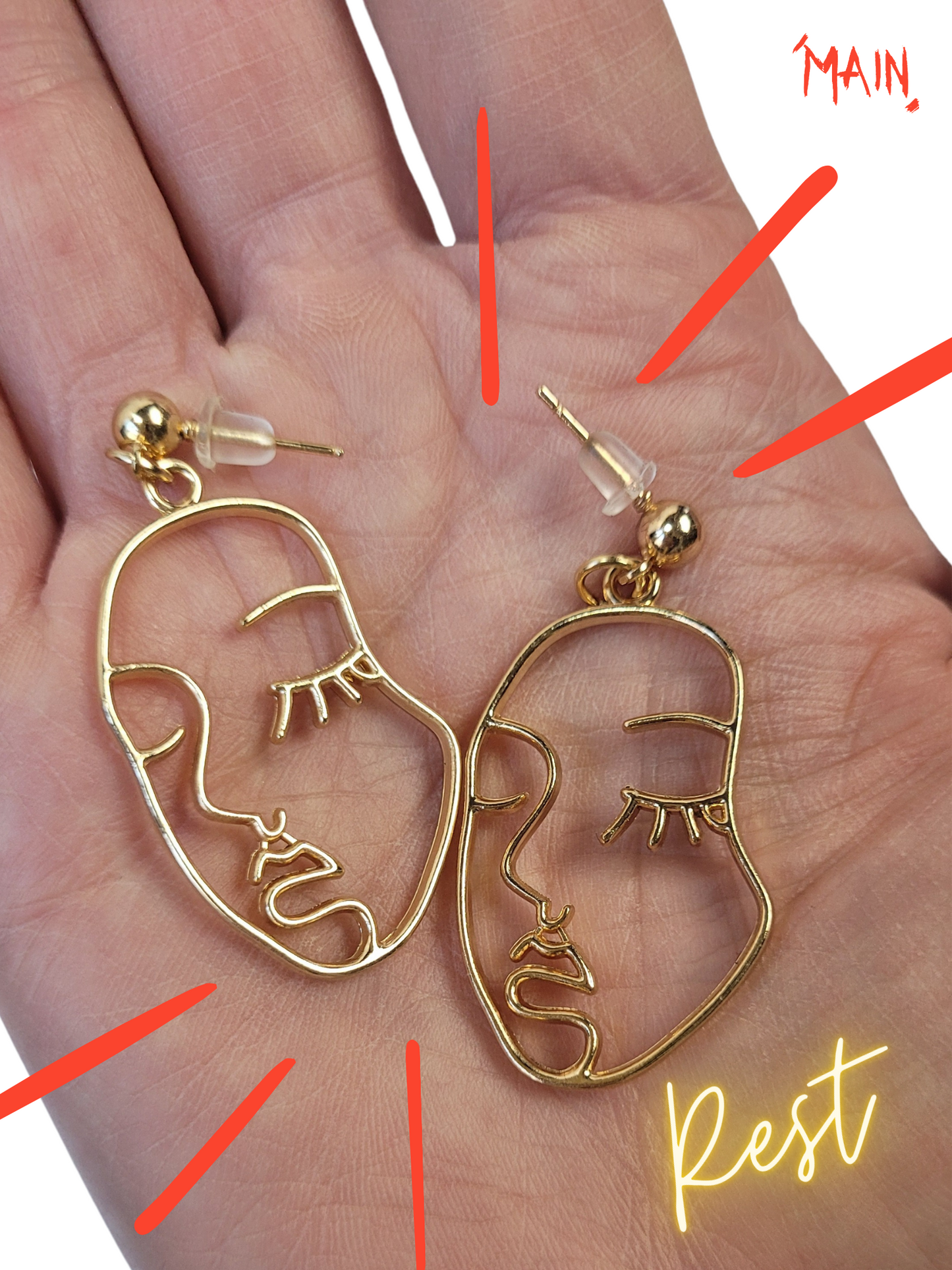 "Rest" | Earrings