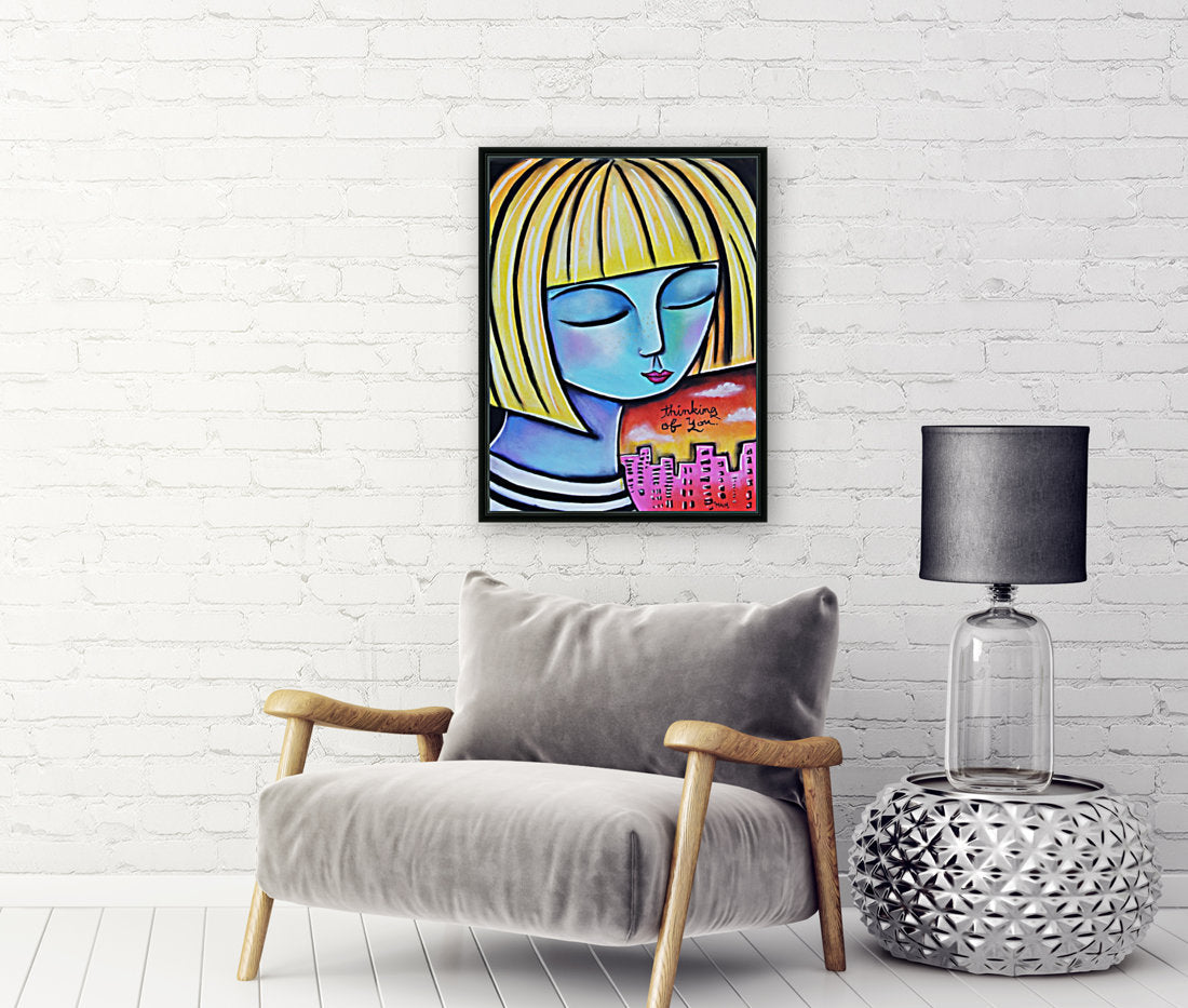 Thinking Of You | 18x24 Original