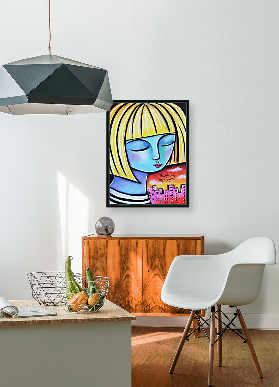 Thinking Of You | 18x24 Original