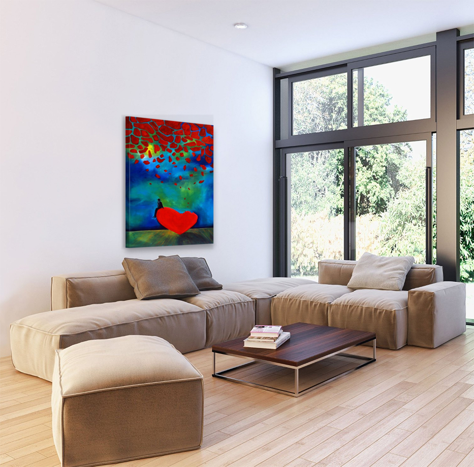 Waiting For The Pieces to Fall Into Place | Canvas Prints