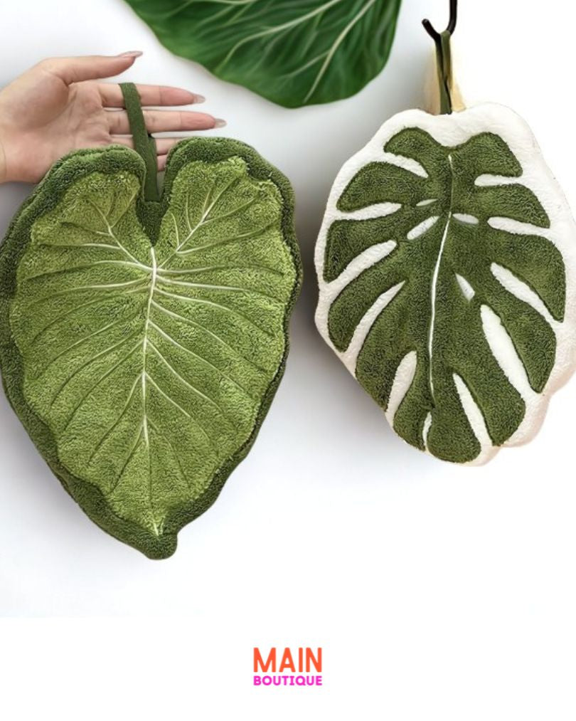Leaf Hand Towels + Trivot 🥬
