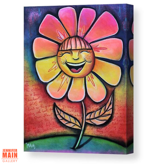 Happy Flower | Canvas Prints