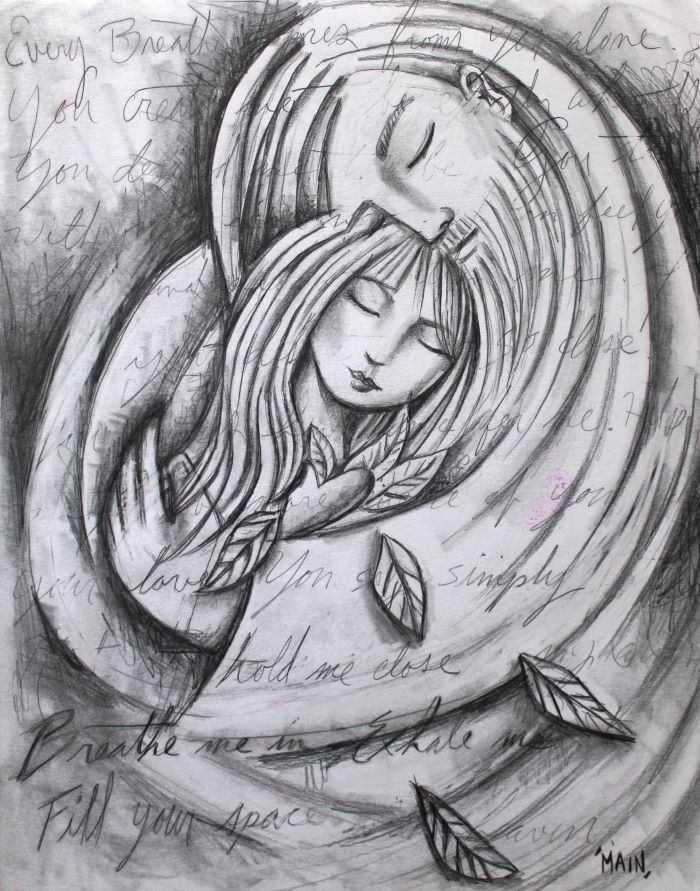 Jesus Holds Me ❤️ Original + Prints