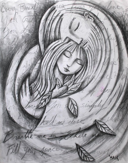 Jesus Holds Me ❤️ Original + Prints