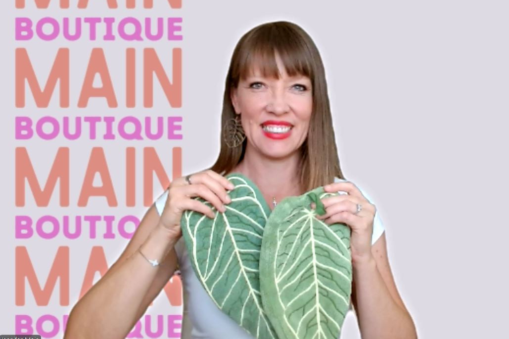 Leaf Hand Towels + Trivot 🌿