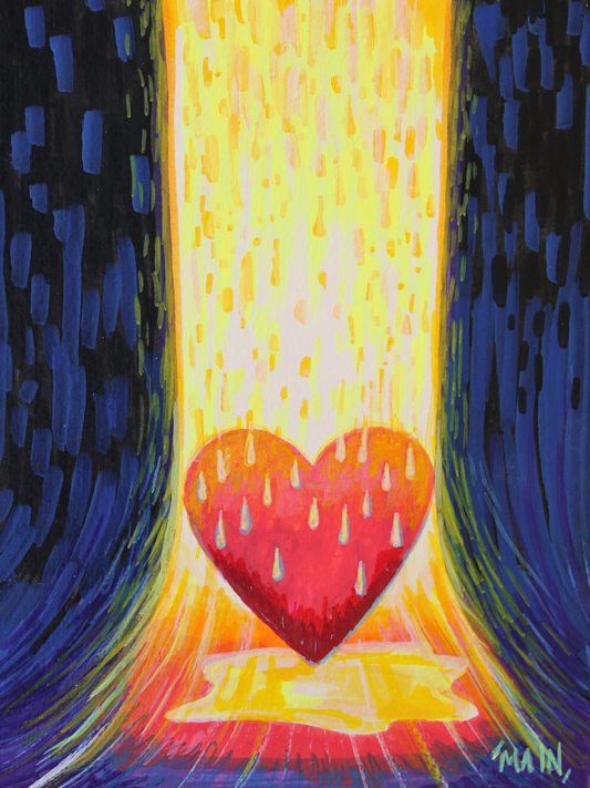Light in The Dark 💡6x8 Original