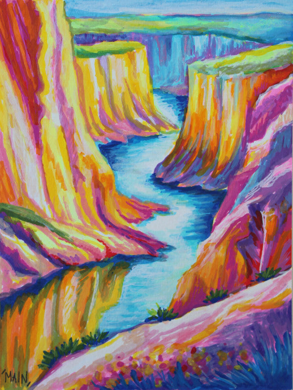 A Secret Place- 6"x8" Mini Original