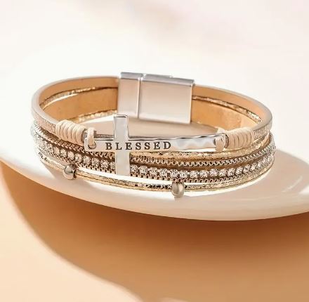 Blessed Bracelet ✝ Silver or Gold