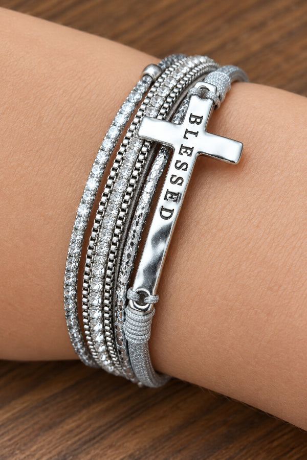 Blessed Bracelet ✝ Silver or Gold