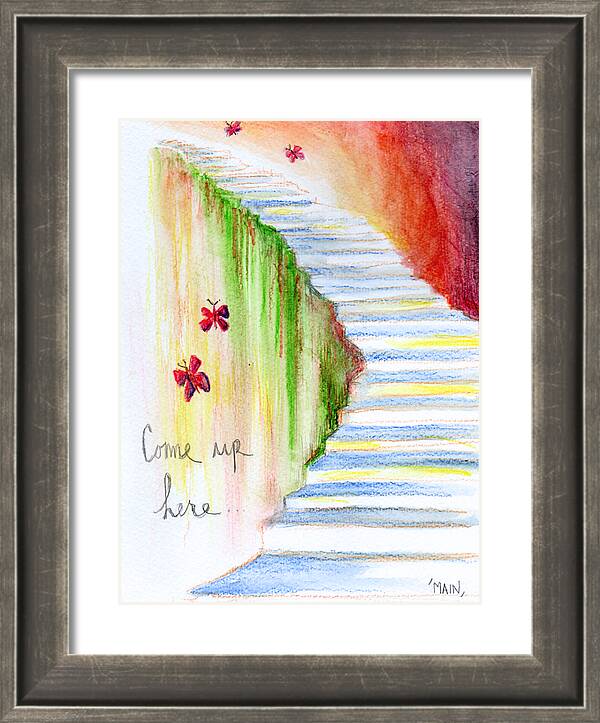 Come Up Here | 6x8 Original