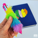 Furry Rainbow Pens