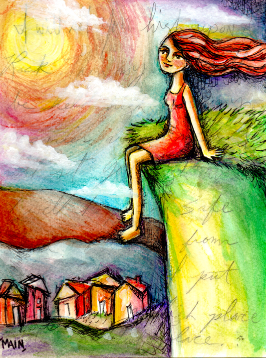 I Place You Up High ❤️ Original + Prints