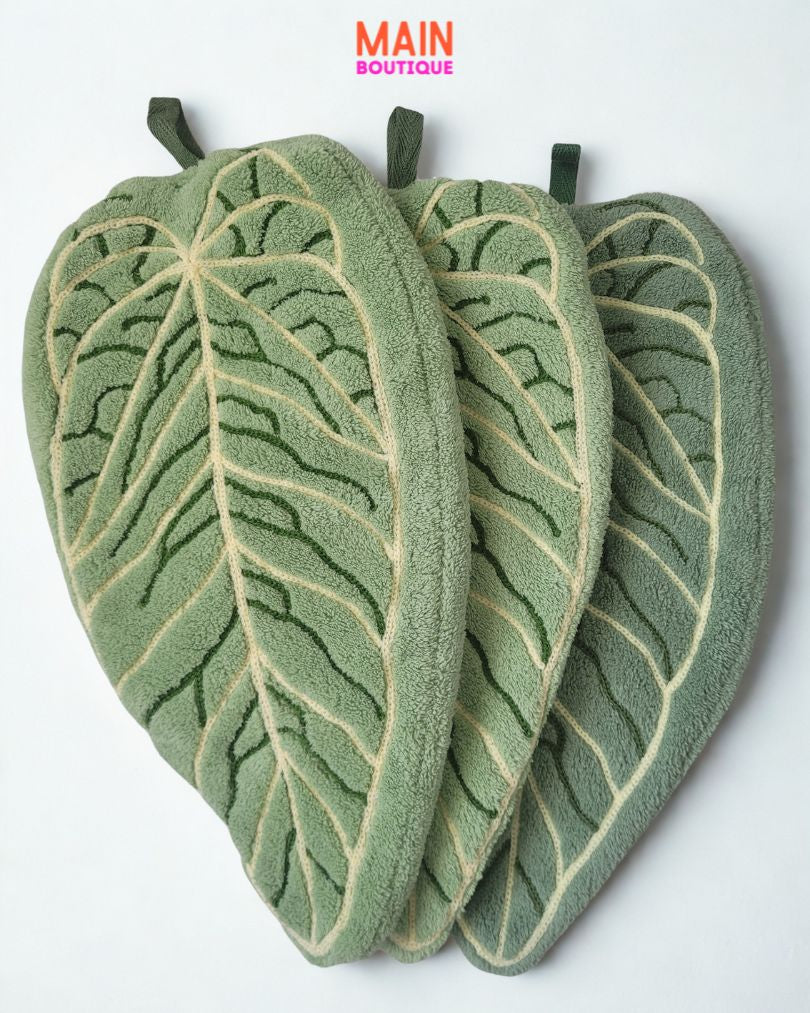 Leaf Hand Towels + Trivot 🥬