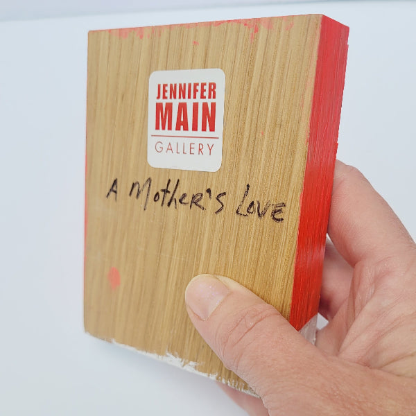 A Mother's Love ❤️ Wood Block
