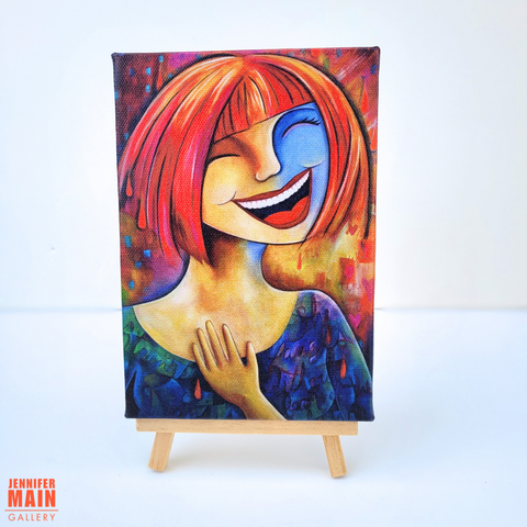 Mini Masterpiece | 'She Laughs Without Fear'
