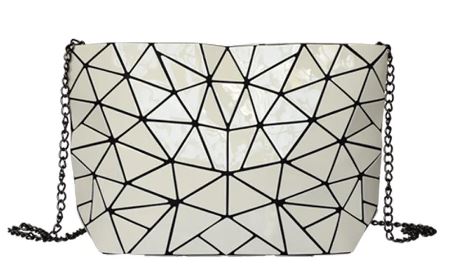 Geometric Purse w/ Chain | Color Options