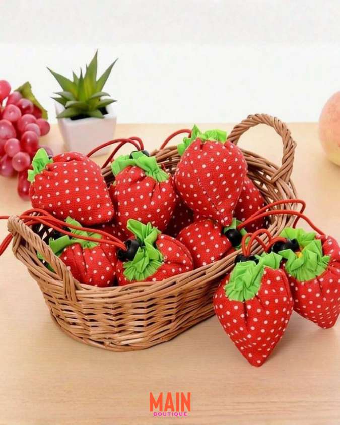 Strawberry Tote Bag 🍓