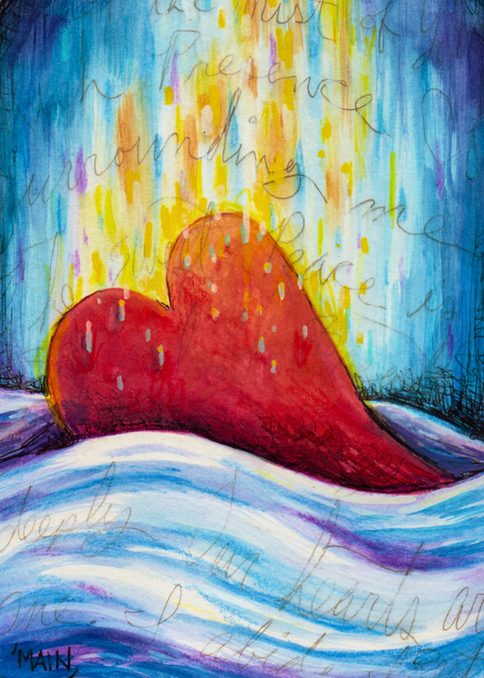 Sweet Peace In Your Presence ❤️ Original + Prints