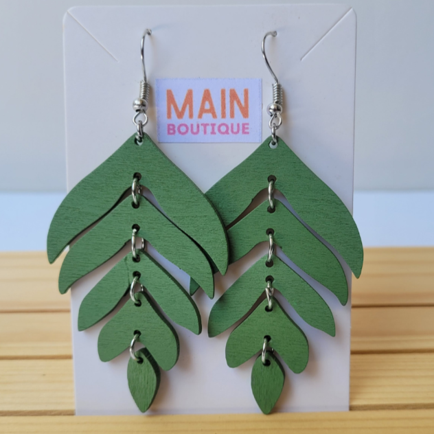 Thrive | Wood Earrings