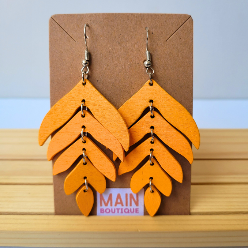 Thrive | Wood Earrings