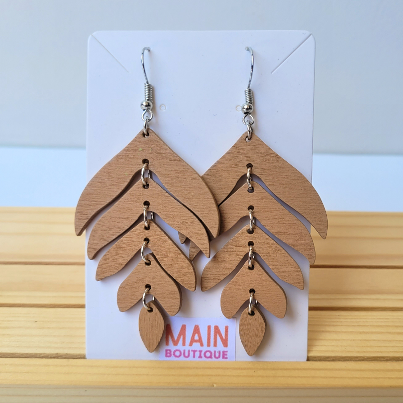 Thrive | Wood Earrings