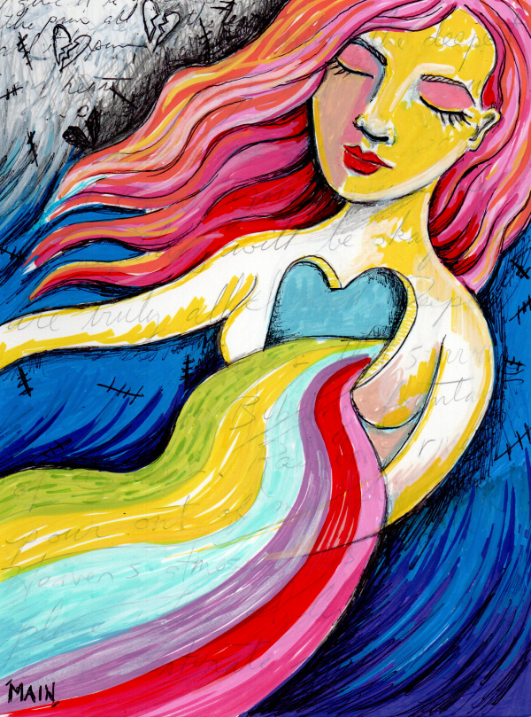 Your Healing River ❤️ Original + Prints