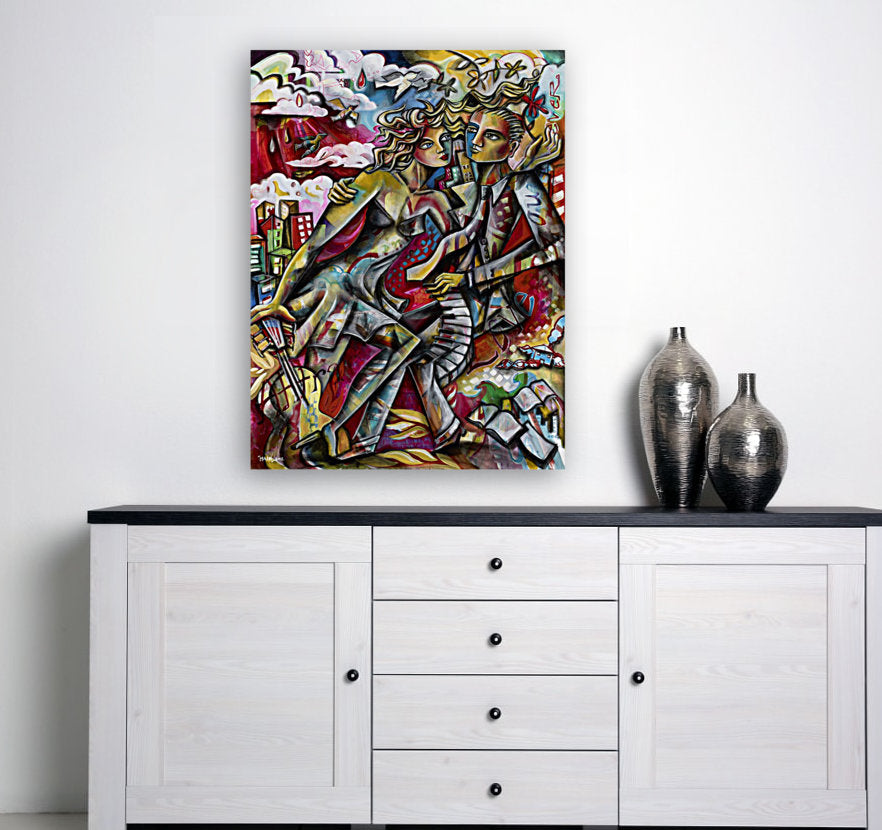 Attraction | Giclée Canvas Print