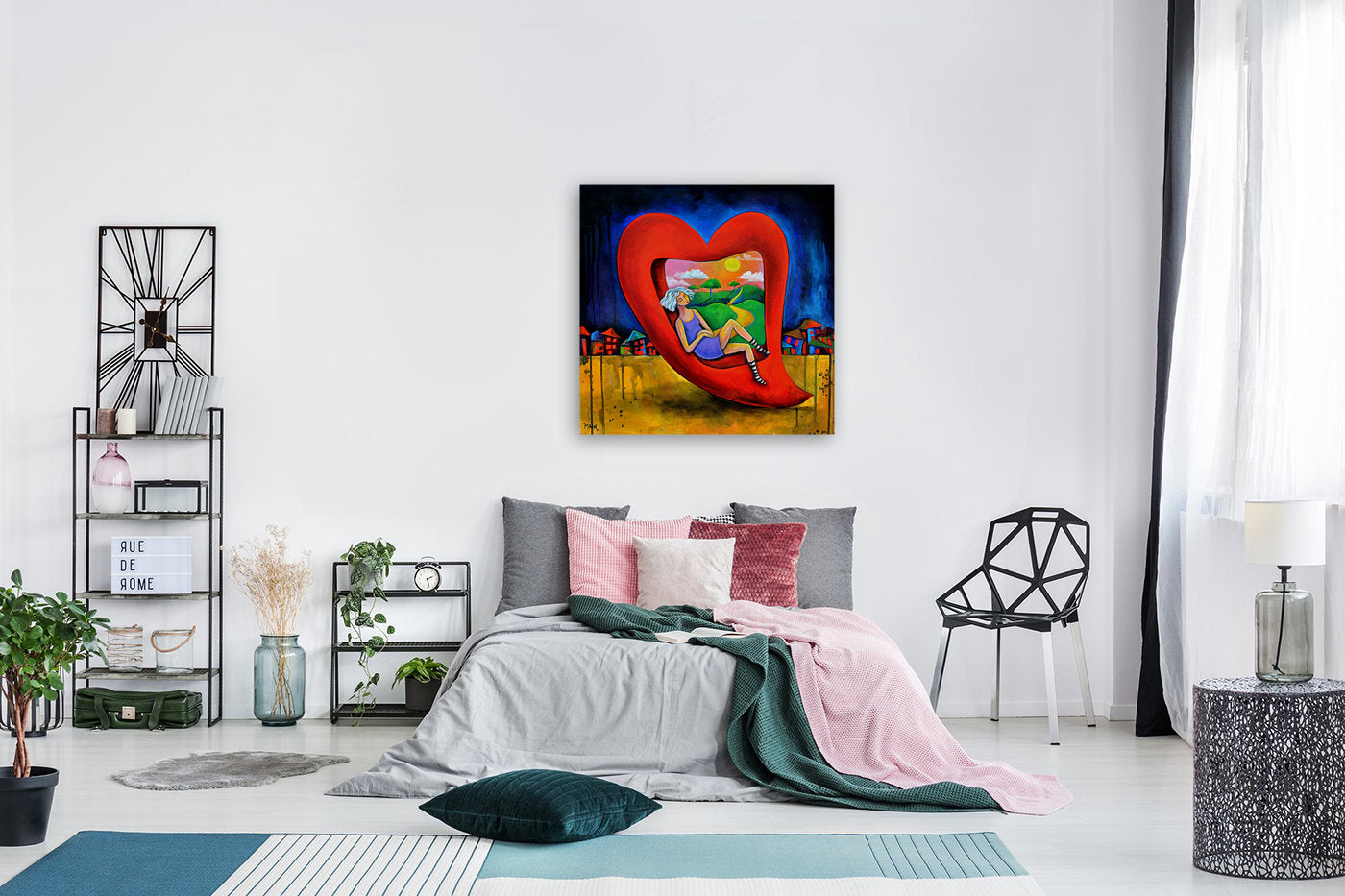 Rest In His Love| Giclée Canvas Print