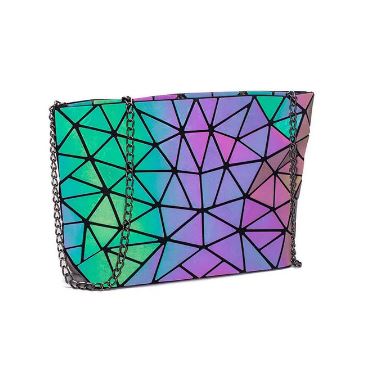 Geometric Purse w/ Chain | Color Options