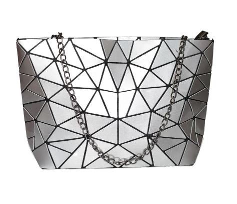 Geometric Purse w/ Chain | Color Options